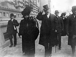 President Roque Sáenz Peña with his wife