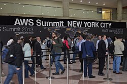 AWS Summit 2013 event in NYC