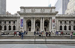 The Stephen A. Schwarzman Headquarters Building of the New York Public Library