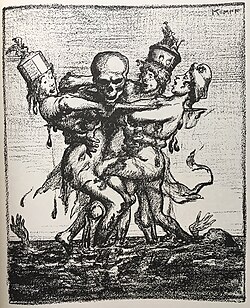 Come on in, America, the Blood's Fine! (1917) by M.A. Kempf.
