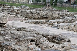 Remains of the Basilica of St. Achillios, destroyed during the Ottoman era