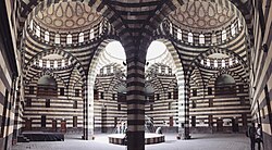 Khan As'ad Pasha, a caravanserai built in 1752 in Damascus, Syria