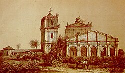 Ruins of the church at São Miguel das Missões, Rio Grande do Sul, Brazil.
