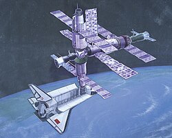 Planned Ptichka mission to Mir space station