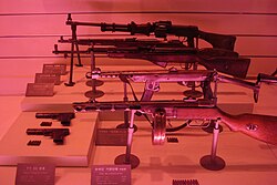 Typical firearms used by the PVA