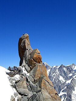 Rock climbing at La Clusaz