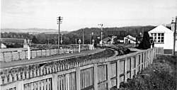 Until 1965 there was a station on the Great North of Scotland Railway