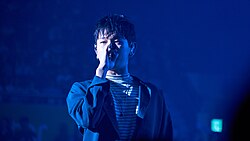 Crush performing in 2017
