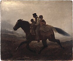 Eastman Johnson (American, 1824–1906) – A Ride for Liberty – The Fugitive Slaves, c. 1862