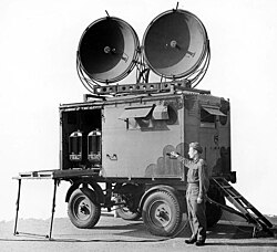 The British Army's WS No. 10 sparked off post-war interest in microwave communications.