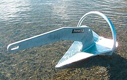 A galvanised Rocna Anchor [38]