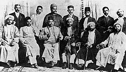 Gandhi and the founders of the Natal Indian Congress, 1895