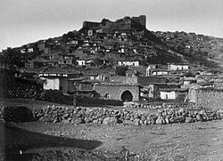 Rashaya and its citadel, late 19th century