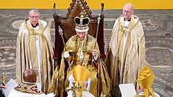 The first British coronation in the 21st century during the coronation of Charles III and Camilla (6 May 2023)
