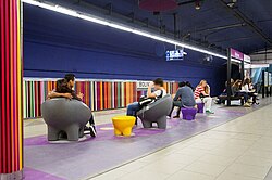Bolívar station on Line E was opened in 1966.
