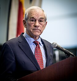Former Rep. Ron Paul of Texas, who set off a libertarian revival while running for president in 2008 and 2012