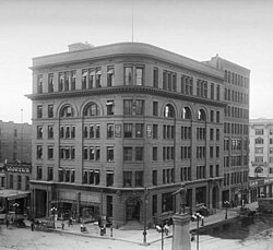 The Deseret News and Union Pacific Building, home of the News from 1903 to 1926