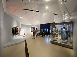 The temporary exhibition Being and Belonging: Contemporary Women Artists from the Islamic World and Beyond, at the Institute for Contemporary Culture gallery