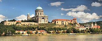 Basilica in Esztergom, where the headquarters of the Hungarian Catholic Church is located
