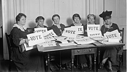 Get out the vote in 1924