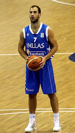 Vassilis Spanoulis won the Balkan Athlete of the Year in 2009.