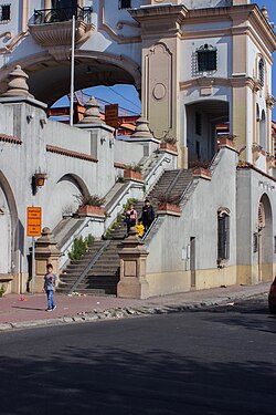 Valentín Alsina Bridge, which joins Buenos Aires and Valentín Alsina in the district of Lanús