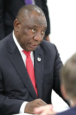 Ramaphosa in 2019