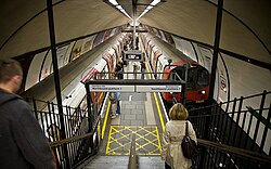 Clapham Common station on the London Underground's Northern line