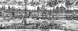 Panorama of Cologne in 1531