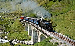 The Furka Steam Railway