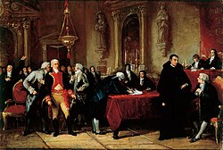 The signing of Venezuela's independence, by Martín Tovar y Tovar