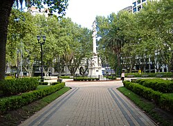 Plaza 25 de Mayo (facing northwest)