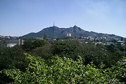 Jaraguá Peak is the highest point in the city, at 1,135 meters (3,724 ft).[55]