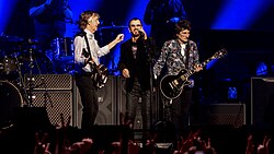 McCartney and Starr, with Ronnie Wood in 2018