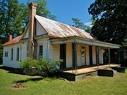 Built by his father in 1888, the Fletcher Henderson House in Cuthbert, Georgia, where Henderson was born in 1897. The house was added to the National Register of Historic Places on June 17, 1982