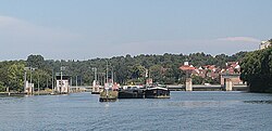 The Hofen barrage