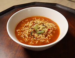 Cooked Shin Ramyun