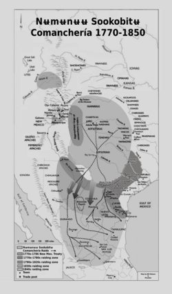Comancheria 1770–1850.
