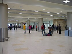 Arrivals area