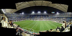 Panoramic of the Mestalla