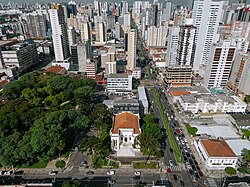 Aerial view of Curitiba