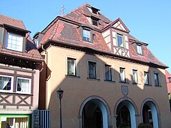The Town Hall in Forchtenberg, the birthplace of Sophie Scholl