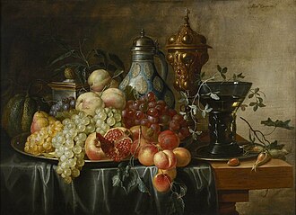 Still life with fruit