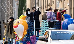 Enhypen at the Macy's Thanksgiving Day Parade in New York City, 2023
