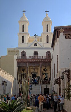The Hanging Church, Cairo, built in the 3rd or 4th century