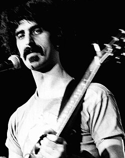 Zappa performing in 1973