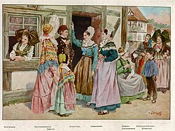 Traditional costumes of Alsace