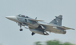 A Royal Thai Air Force JAS 39 Gripen