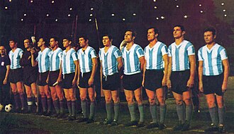 The Argentina team that won the competition