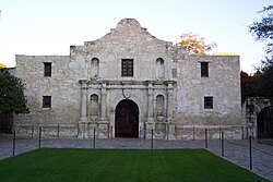 The Alamo is one of the most recognized symbols of Texas.